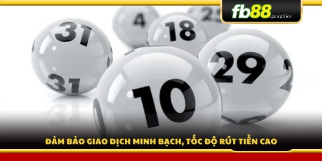 Hệ thống cam kết giao dịch rõ ràng, rút tiền nhanh chóng