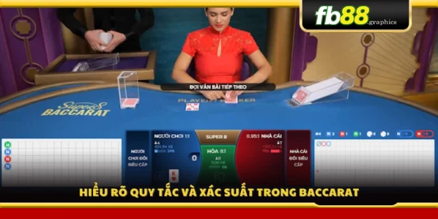 Hiểu rõ luật chơi và cách tính xác suất trong Baccarat 