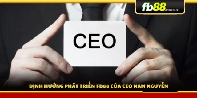 Tầm nhìn chiến lược và kế hoạch phát triển của CEO